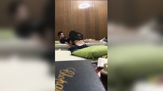 بنت مصرية فاجرة مع ود خالتها في الشقة عمالة تمص في زبه وتجبله العشرة