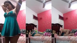 عنتيل مصري سهران مع مراته الجامدة وكلام ودلع مع مصرية جسمها صاروخ - سكس مصري