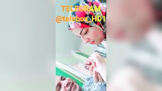 محبجة ميلف مسلمة فاجرة اوي مع عنتيل بيشربها حشيش قبل ما ينيكها - سكس مصري