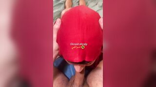 عنتيل مراته خبرة في مص زبه وبترشقهم علي وجهها الناعم - سكس عربي