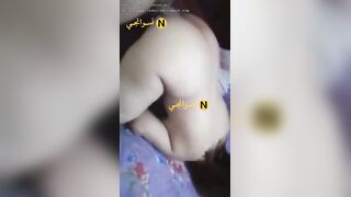 نيك مصرية علي الهادئ علي السرير نيك رومانسي طبيعي - سكس عربي